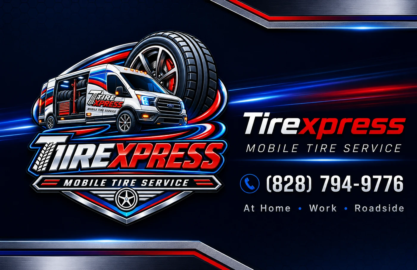 Tirexpress business card