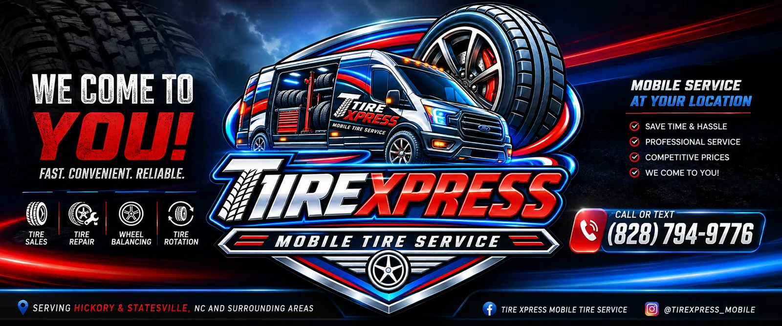 Tirexpress Mobile Tire Service banner